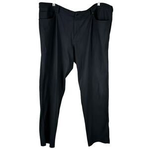 Lululemon ABC Pant Classic Warpstreme Black Men's Size 46 x 34 EUC